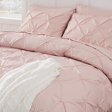Bedsure Queen Comforter Set - Elegant 7 Pieces for Christmas