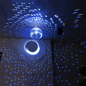 Mirror Disco Ball 8 Inch for Party and Home Decor