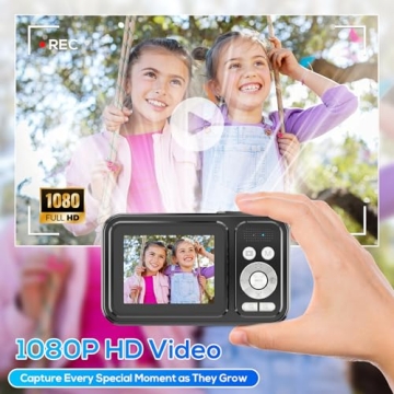 WITYEAH Kids Digital Camera - 48MP FHD for Beginners