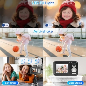 WITYEAH Kids Digital Camera - 48MP FHD for Beginners