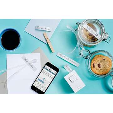 KING JIM TEPRA Lite Thermal Label Printer - Easily Portable and Smart