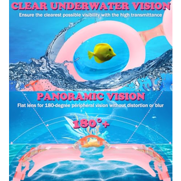 Aegend Kids Swimming Goggles, Anti-Fog & UV Protection