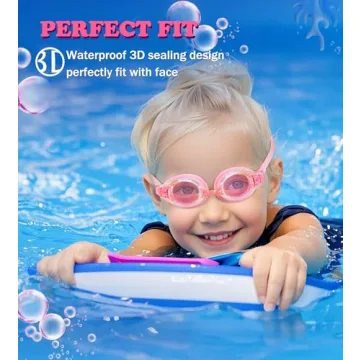 Aegend Kids Swimming Goggles, Anti-Fog & UV Protection