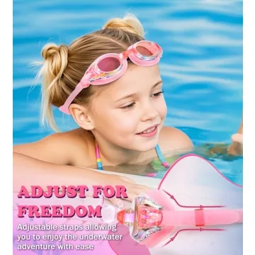 Aegend Kids Swimming Goggles, Anti-Fog & UV Protection