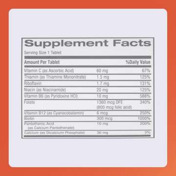 Rugby Nephro-Vite Vitamin B and C Complex - 100 Tablets