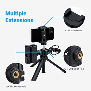 JJC 2 in 1 Mini Vlogging Tripod & Selfie Stick