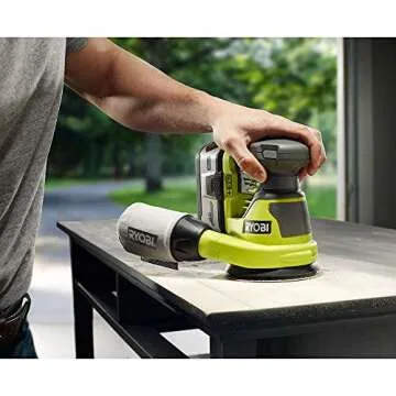 Ryobi P411 ONE+ 18-Volt Cordless Random Orbit Sander