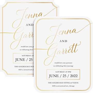 Heavy Weight White Cardstock - 100lb Extra Thick Card Stock Paper - Great for Brochures, Invitations, Business Cards, Stationary Printing | Acid-free | 8.5" x 11" (Letter Size) | 50 Sheets per Pack