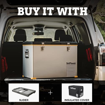 Setpower RV45S 12V Portable Refrigerator for Travel