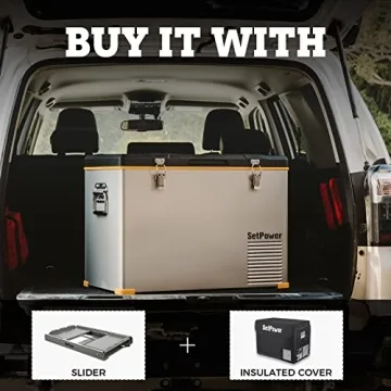 Setpower RV45S 12V Portable Refrigerator for Travel