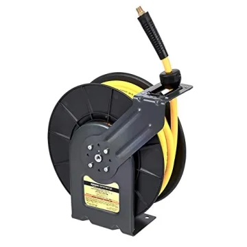AmazonCommercial Heavy-Duty Retractable Air Hose Reel 50'