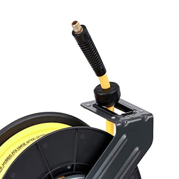 AmazonCommercial Heavy-Duty Retractable Air Hose Reel 50'