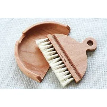 Desktop Table Dustpan and Brush Set By Iris Hantverk
