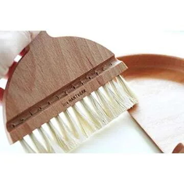 Desktop Table Dustpan and Brush Set By Iris Hantverk