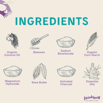 Effective Stinkbug Naturals All Natural Deodorant