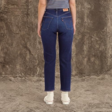 Levi's Women's Ribcage Straight Ankle Jeans - Dark Indigo Style