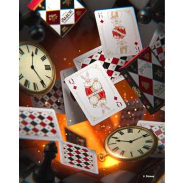 Alice in Wonderland Inspired Playing Cards - Fun Gift Idea