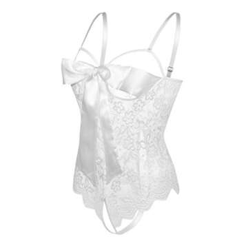 Donnalla Floral Lace Bodysuit for Women - Sexy & Elegant