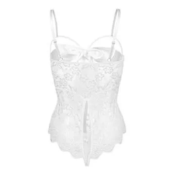 Donnalla Floral Lace Bodysuit for Women - Sexy & Elegant