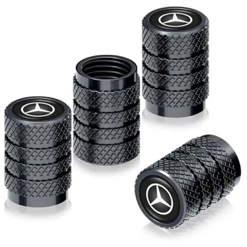 Alloy Tire Valve Caps - 4PCS Leak-Proof & Durable