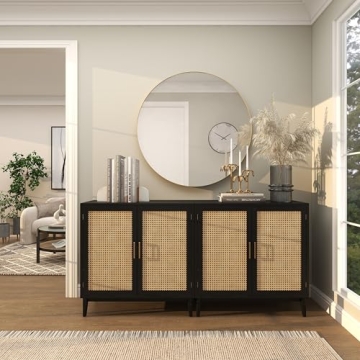 Deco 79 Aluminum Candle Holder Set, Elegant Gold Design