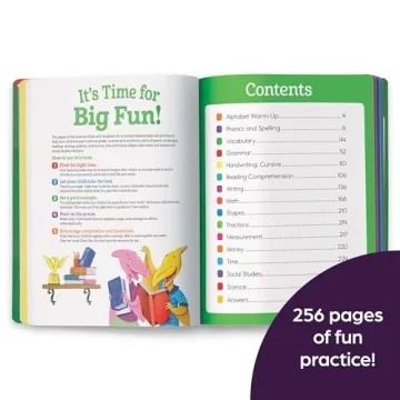 Second Grade Big Fun Workbook for Engaging Learning Activities