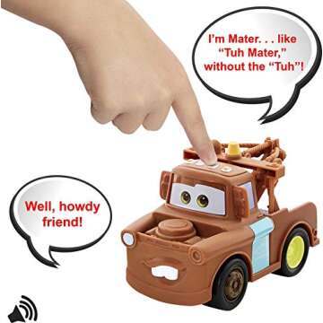 Disney Cars Track Talkers Mater - Fun Sound Effects Toy