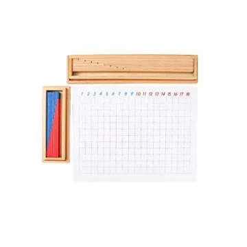 MEYOR Montessori Subtraction Board Mathematics Textbook for Preschool Early Learning Tool