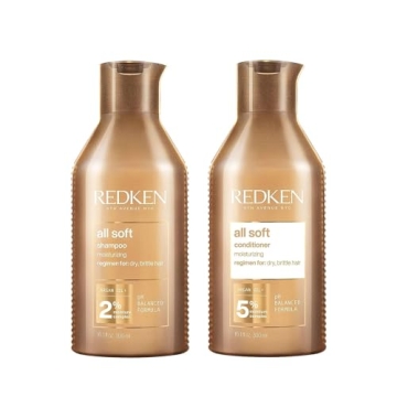 Redken All Soft Shampoo & Conditioner Set for Softness & Shine