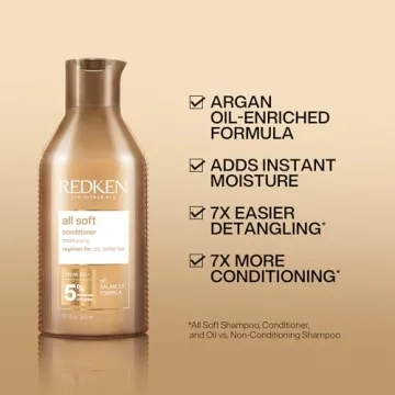 Redken All Soft Shampoo & Conditioner Set for Softness & Shine