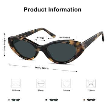 Stylish ZENNI Cat-Eye UV Protection Sunglasses for Women