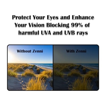 Stylish ZENNI Cat-Eye UV Protection Sunglasses for Women