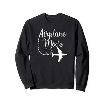 Airplane Mode Traveling Vacation Adventure Sweatshirt