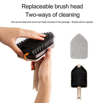 Eyliden Tub and Tile Scrubber Brush for Effortless Cleaning