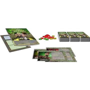 Fryx Games After The Virus: A Cooperative Zombie Deckbuilder for 1-3 Players, Ages 14+