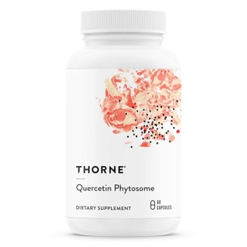 THORNE Quercetin Phytosome - Exclusive Phytosome Complex for Immune Health, Respiratory Support, and Seasonal Allergy Relief - 60 Capsules