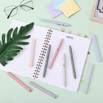 Mr. Pen Highlighters and Gel Pens - No Bleed, 10 Pack