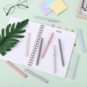 Mr. Pen Highlighters and Gel Pens - No Bleed, 10 Pack