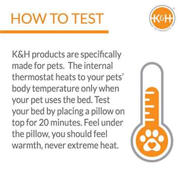 K&H Pet Products Outdoor Small Animal Heated Pad for Rabbits and Small Animals Tan 9 X 12 Inches