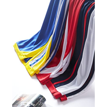 Youth Athletic Mesh Basketball Shorts - Quick Dry Activewear