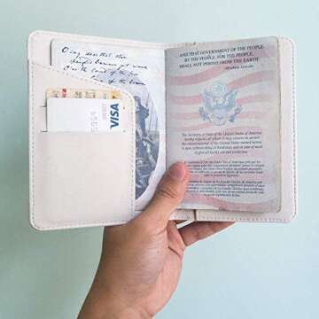 Bon Voyage - Wanderlust Collection - Leather Vintage Map - Passport Holder - Travel Accessories