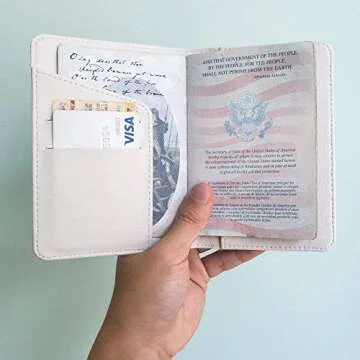 Bon Voyage - Wanderlust Collection - Leather Vintage Map - Passport Holder - Travel Accessories