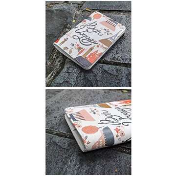 Bon Voyage - Wanderlust Collection - Leather Vintage Map - Passport Holder - Travel Accessories