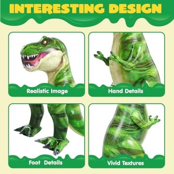 JOYIN 37” T-Rex Inflatable for Epic Dinosaur Celebrations