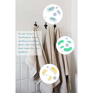 Gentowel Dry Cotton Soft Facial Tissues(2 Pack),Disposable Makup Removing Facial Towels, Ultra Soft Dry and Wet Use Wipes for Sensitive Skin