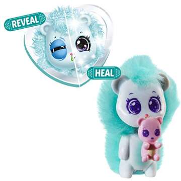 Little Live Pets Scruff Surprise Vet Rescue - Vet Set with Polar Bear Family - Mini Collectable Scruff-a-Luvs