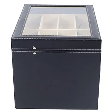 Eapmic Stylish Eyeglass Organizer Case with 24 Slots