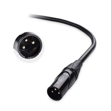 Cable Matters 3.5mm to XLR Cable 6 ft, Male to Male XLR to 1/8 Inch Cable, XLR to 3.5mm Cable, Compatible with iPod, MP3 Player, Laptop, Voice Recorder and More - 6 Feet
