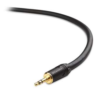 Cable Matters 3.5mm to XLR Cable 6 ft, Male to Male XLR to 1/8 Inch Cable, XLR to 3.5mm Cable, Compatible with iPod, MP3 Player, Laptop, Voice Recorder and More - 6 Feet