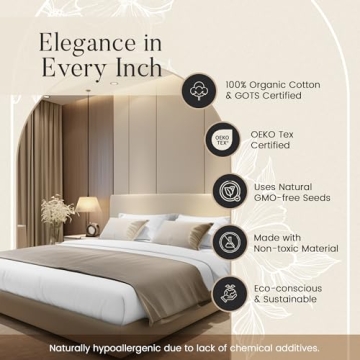 Luxury Organic Cotton Queen Bed Sheets for Comfort